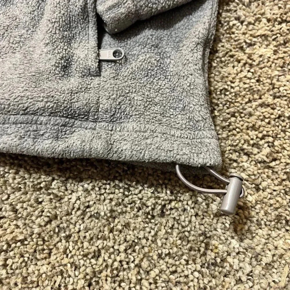 Columbia‎ Womens Fleece Jacket Coat Small Charcoal Gray Full Zip Pockets RN69724 - Picture 3 of 10